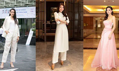 Tiểu Vy gợi cảm với thiết kế xuyên thấu, Hà Kiều Anh lên đồ "mờ nhạt"